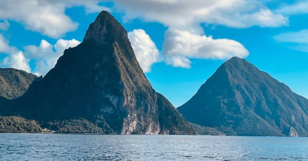 Two sister mountains